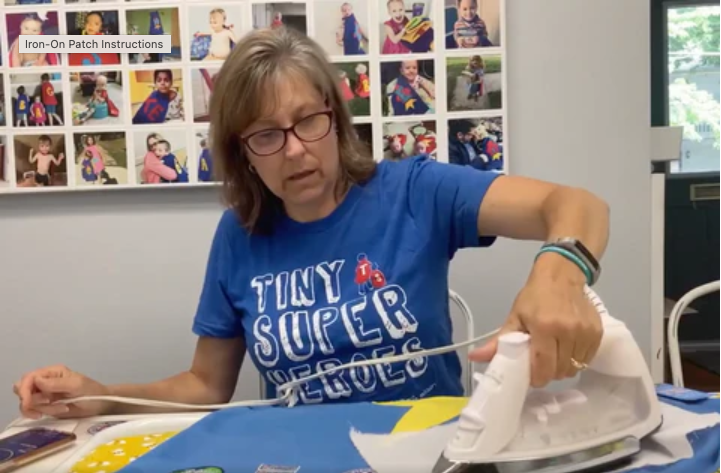 How to Iron-On Patches to your Cape!