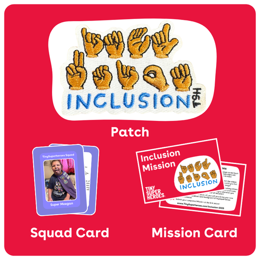 Inclusion Sign Language Patch (Inclusion Mission - January '25)
