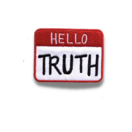 Truth Name Tag Patch (Truth Mission - May '19)