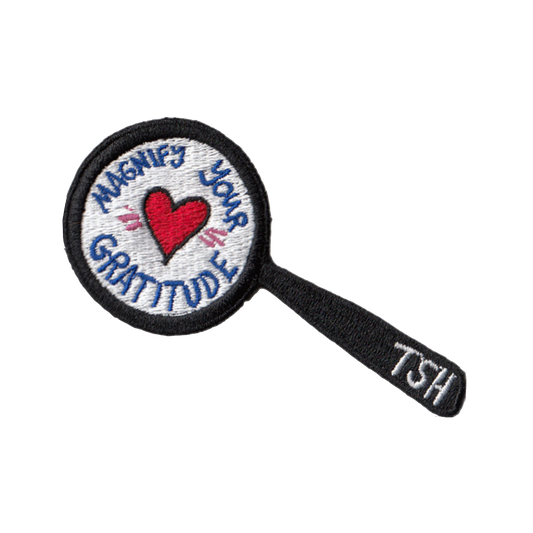 Gratitude Magnifying Glass Patch (Gratitude Mission - November '19)