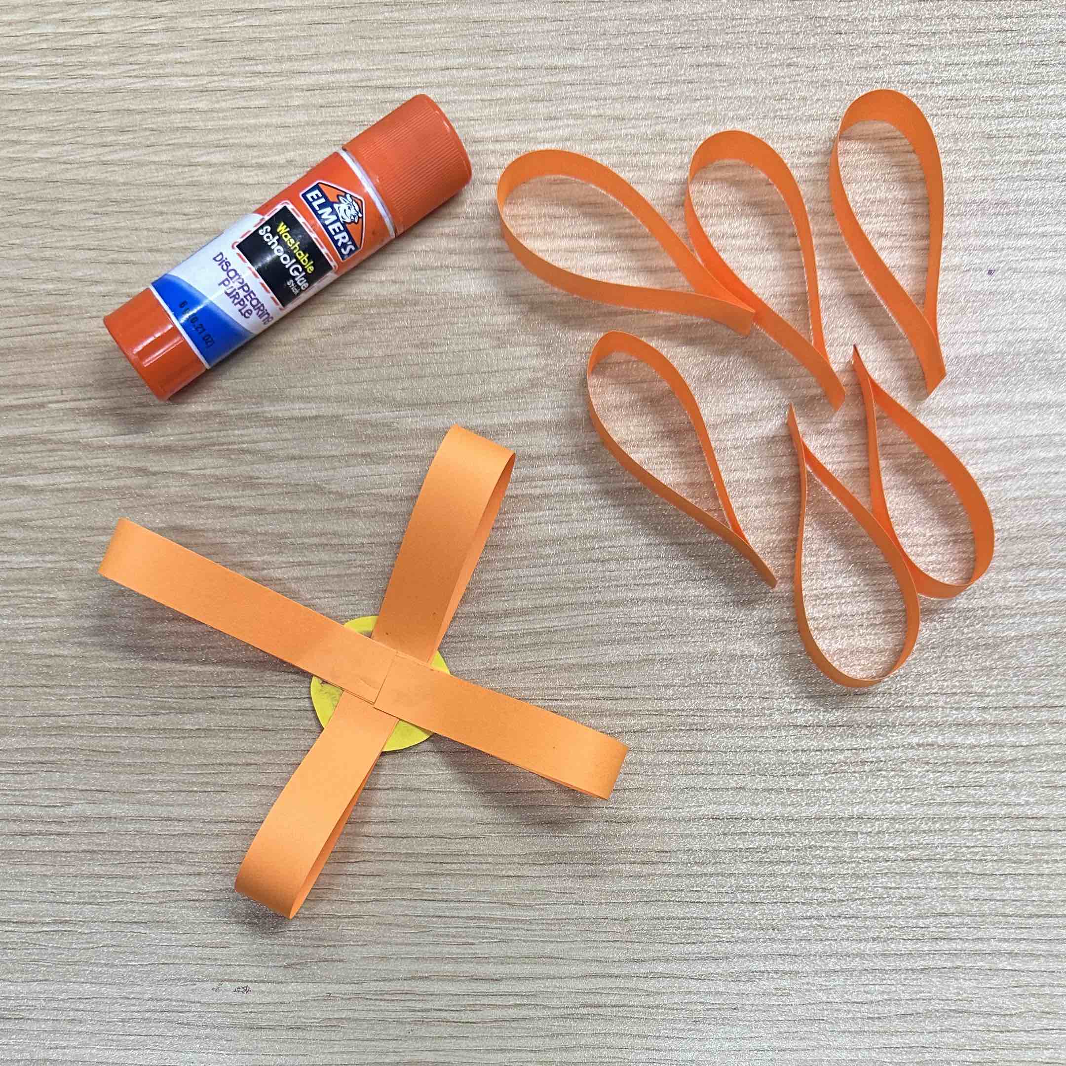 gluing petals to flower photo of step 2 gluing petals to flower