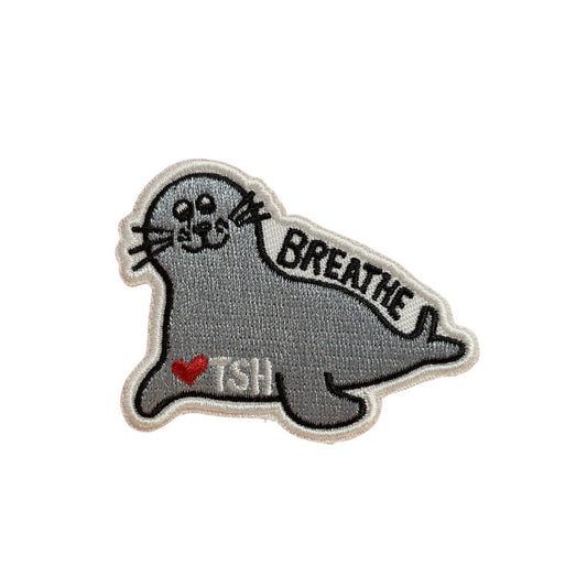 Baby Seal Breathe Patch - TinySuperheroes