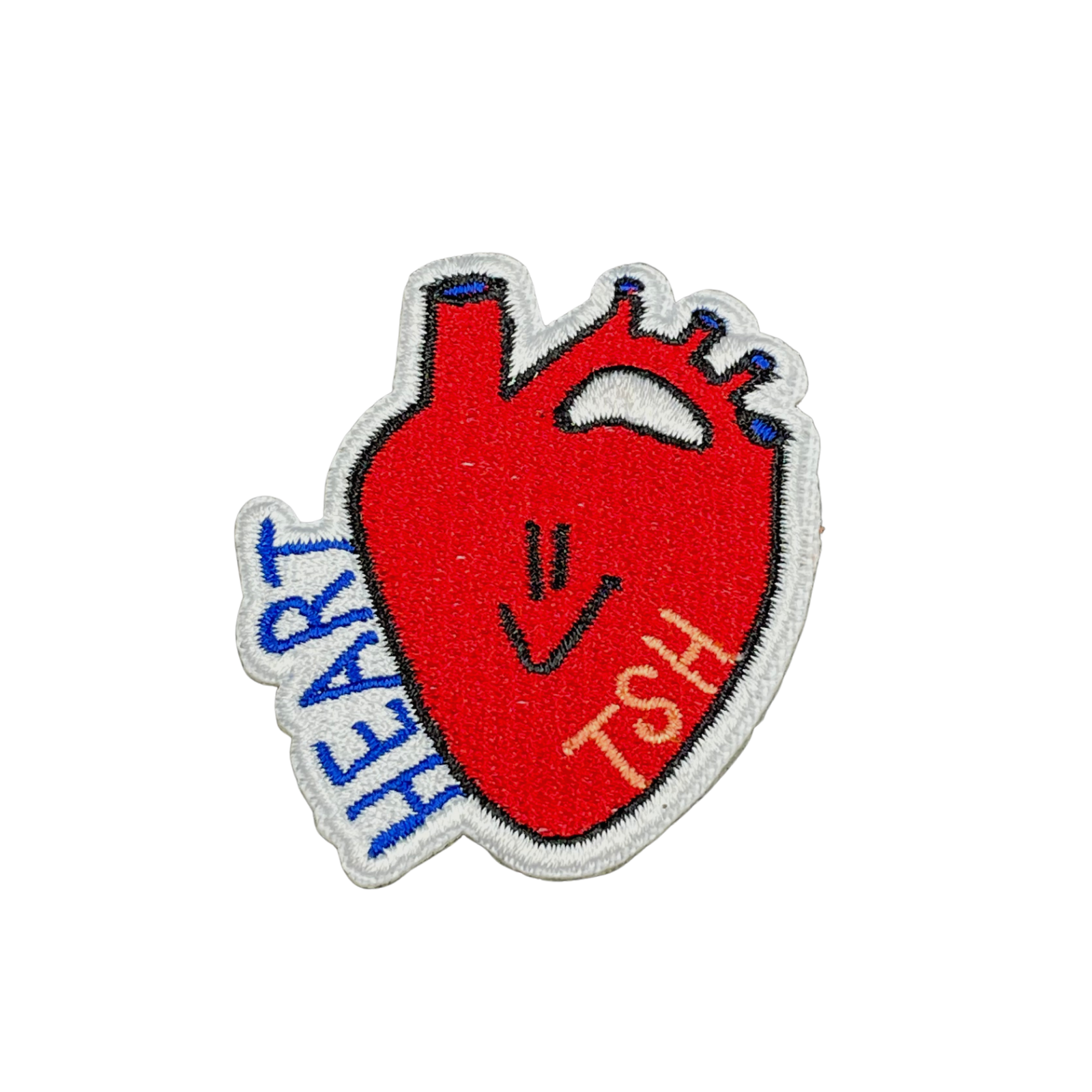 Cool Pups Iron-On Patches: Red Heart from United Pups