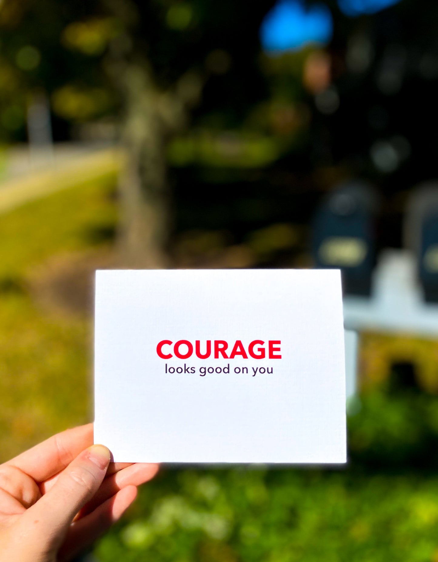 Courage Card - TinySuperheroes