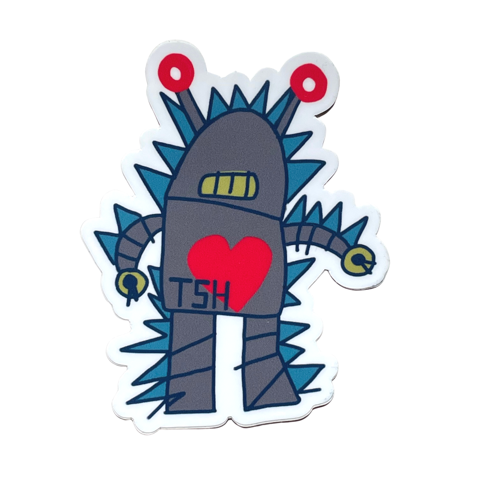cartoon great job Robot AI collection  Sticker for Sale by VittoriaStore