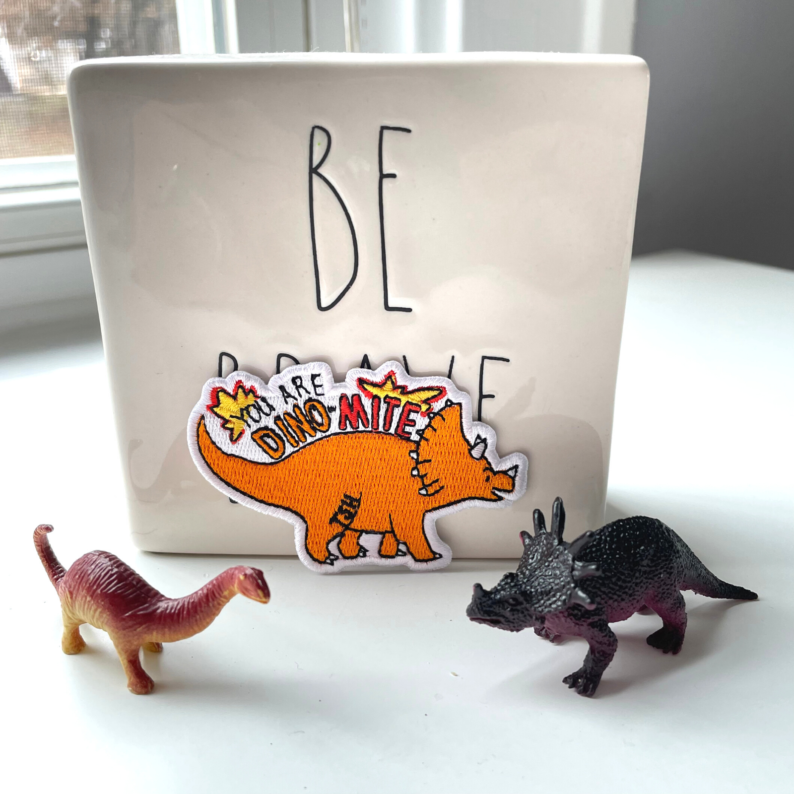 You Are Dino-Mite Dino Patch - TinySuperheroes
