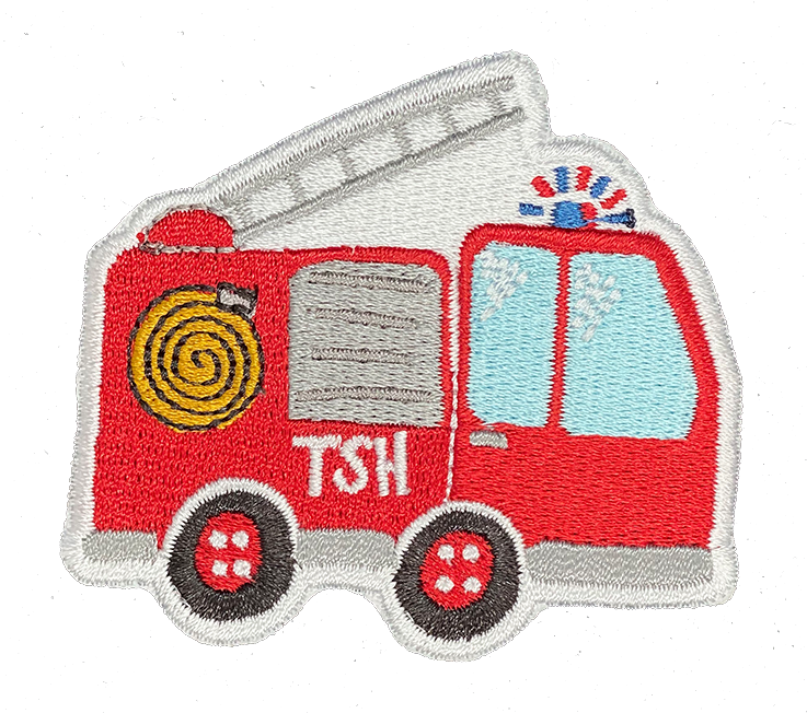 Fire Truck Patch - TinySuperheroes