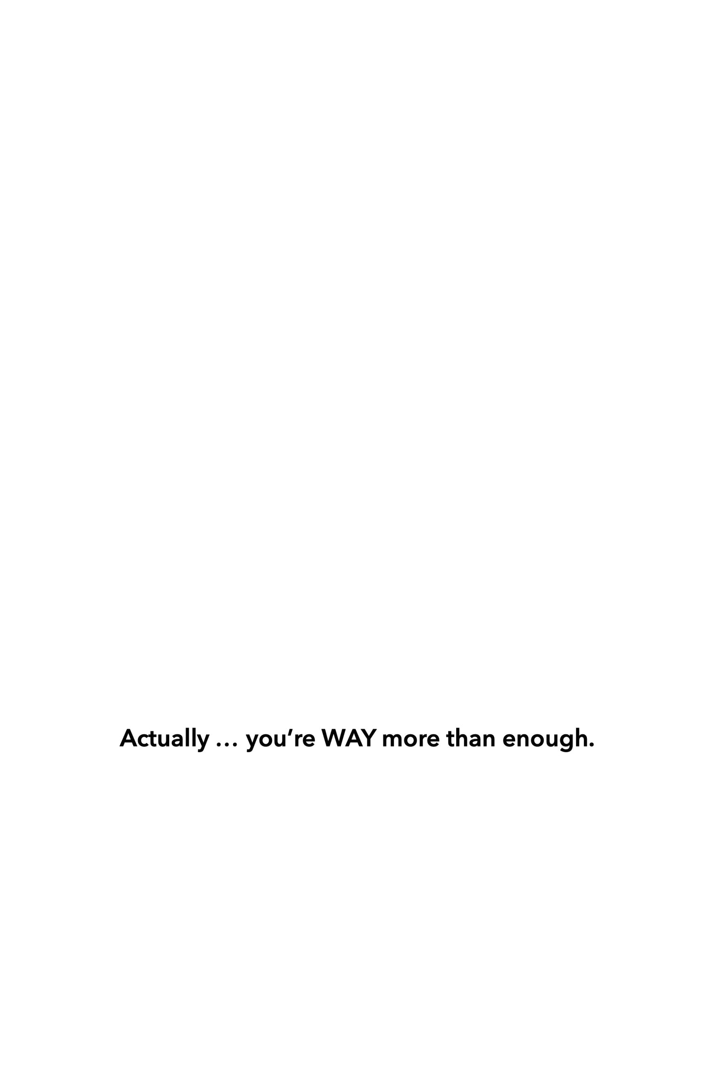 You Are Enough Card - TinySuperheroes