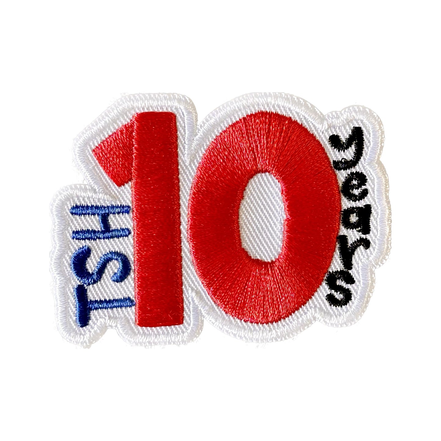 10 Year Anniversary Patch