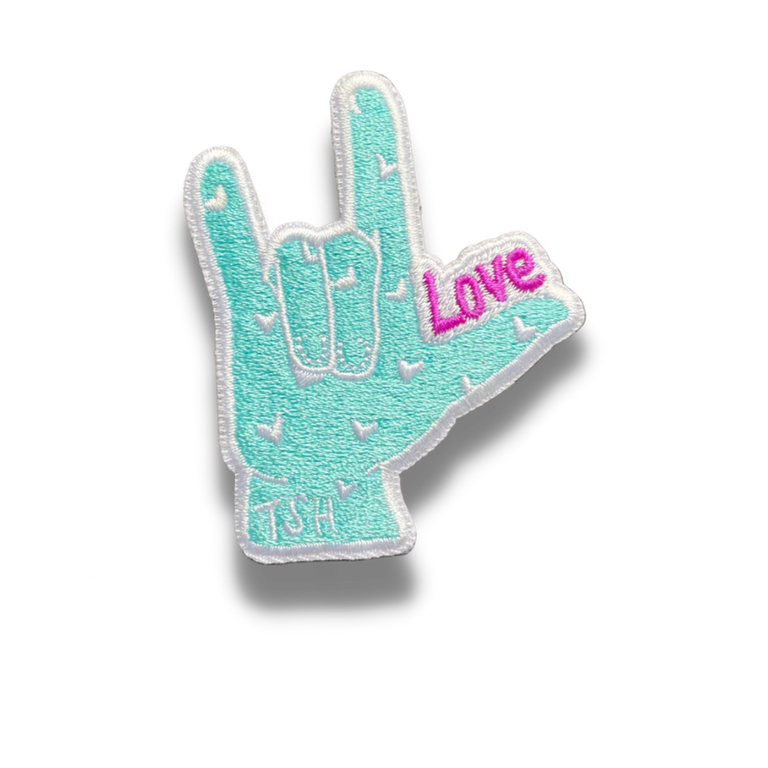 Love Sign Language Patch (Love Mission - February '21)