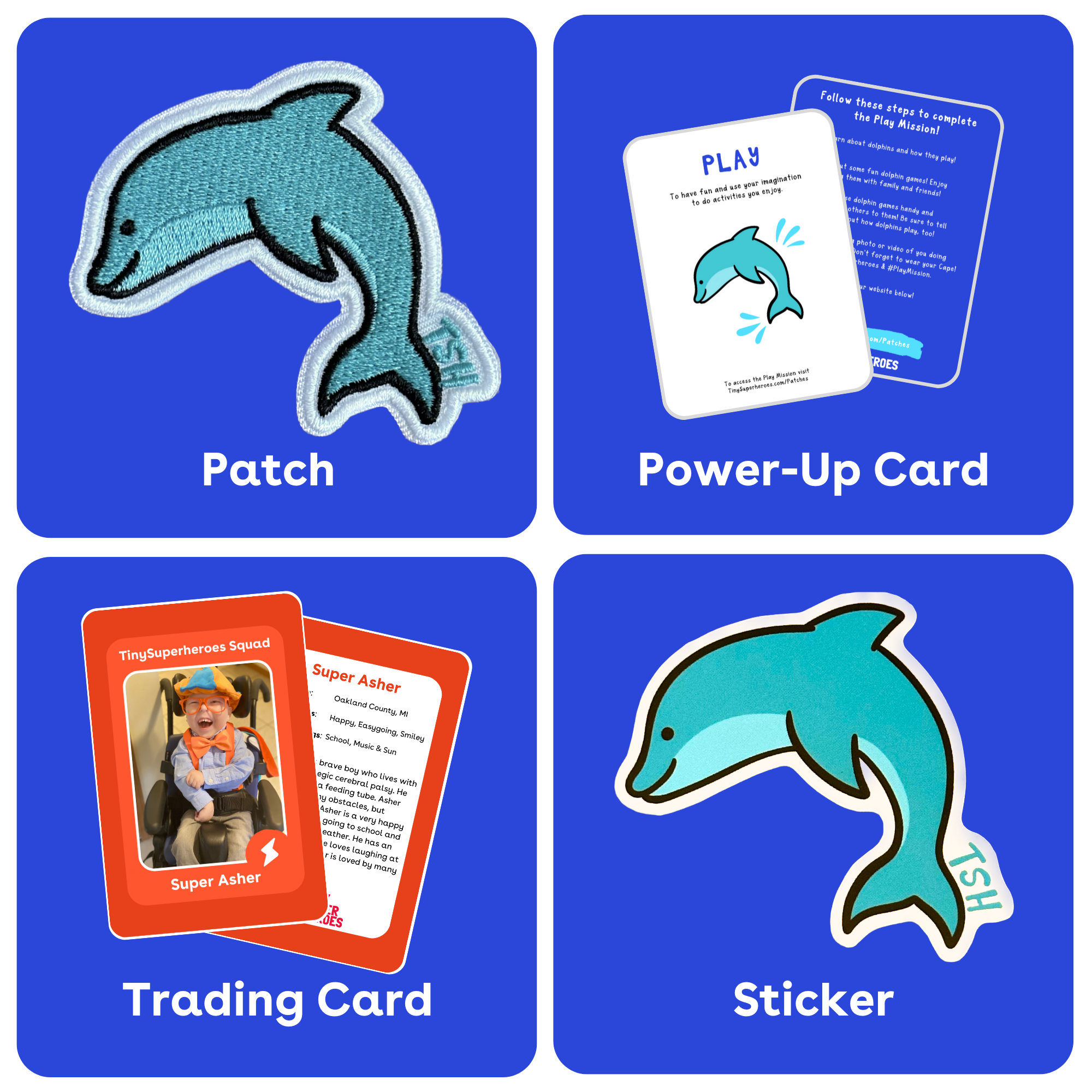 Dolphin Patch (Play Mission - July '23)