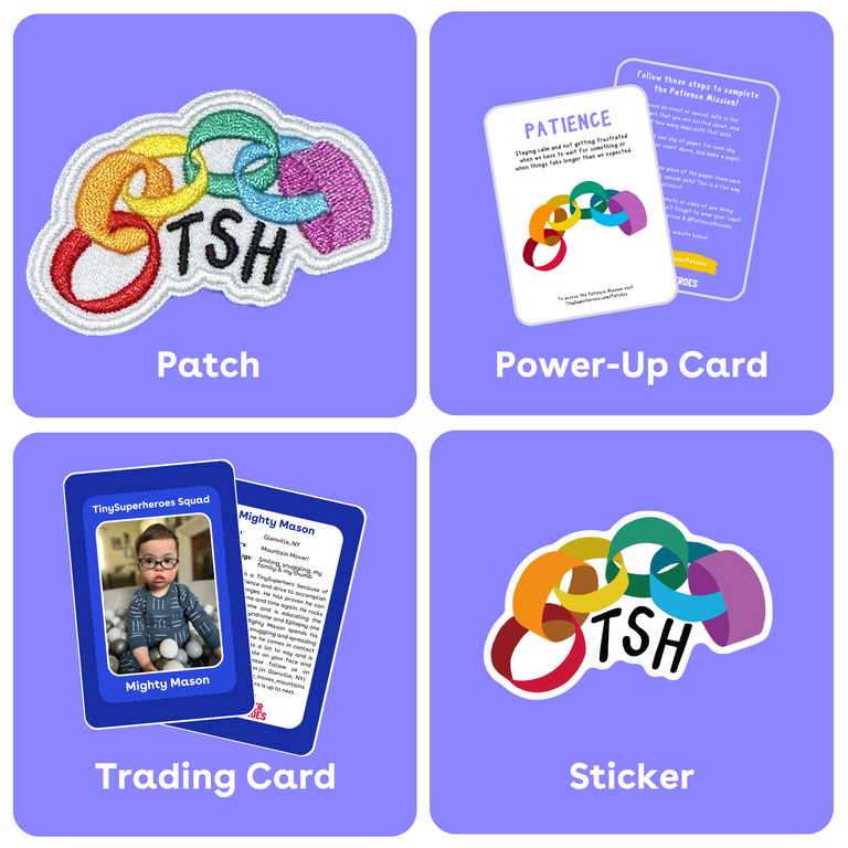 Patience Paper Chain Patch (Patience Mission - August '23)