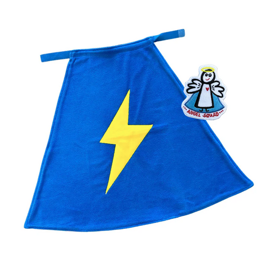 Angel Cape & Patch β Honoring Your TinySuperhero