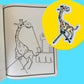 Giraffe with Crutches Patch