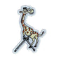 Giraffe with Crutches Patch