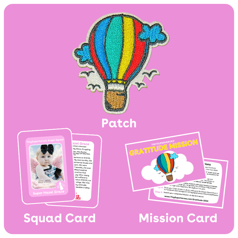 Hot Air Balloon Patch (Gratitude Mission - December '24)