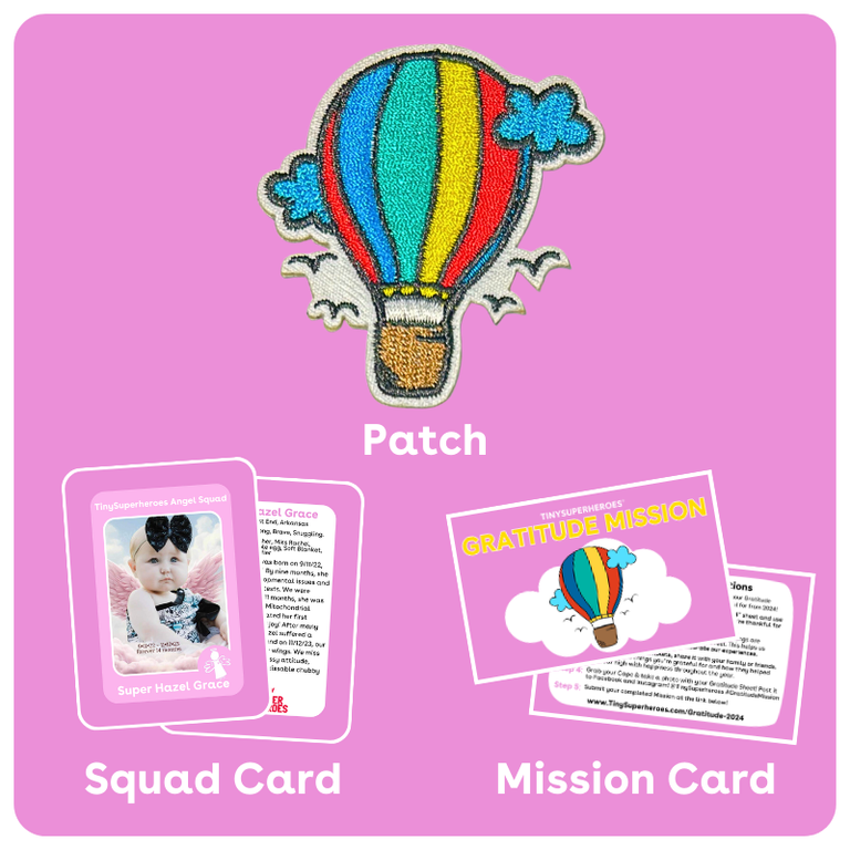 Hot Air Balloon Patch (Gratitude Mission - December '24)
