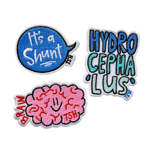 Hydrocephalus Patch Pack (Includes all 3 Patches!)