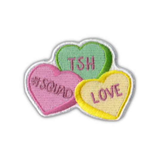 Candy Hearts Patch (Love Mission - February '22)