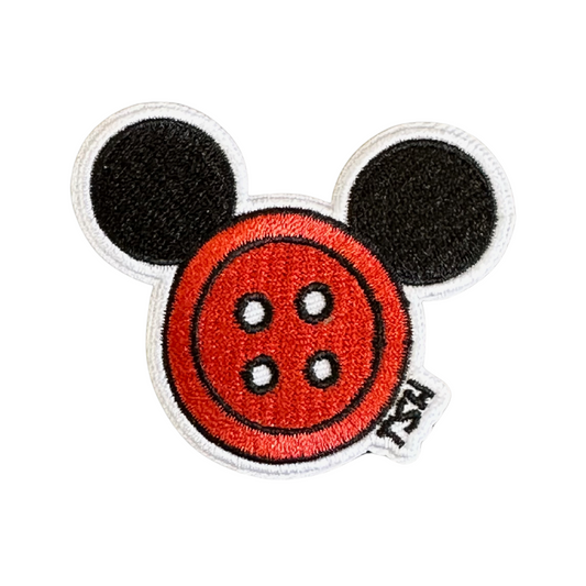 Mickey Button Patch