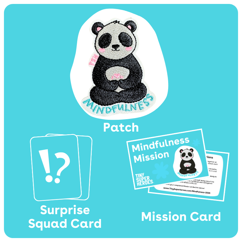 Panda Bear Patch (Mindfulness Mission - March '25)