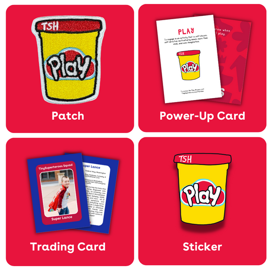 photo of Play Patch, Sticker and cards