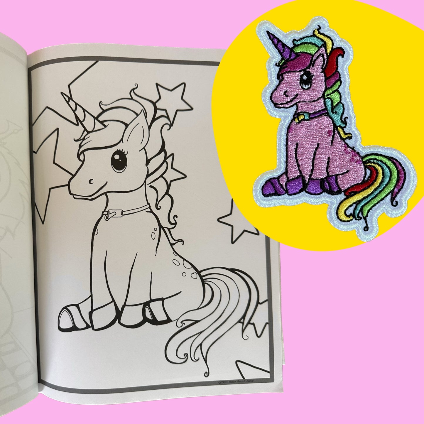Unicorn with Trach Patch