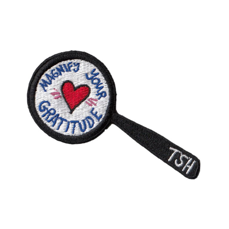 Gratitude Magnifying Glass Patch (Gratitude Mission - November '19)
