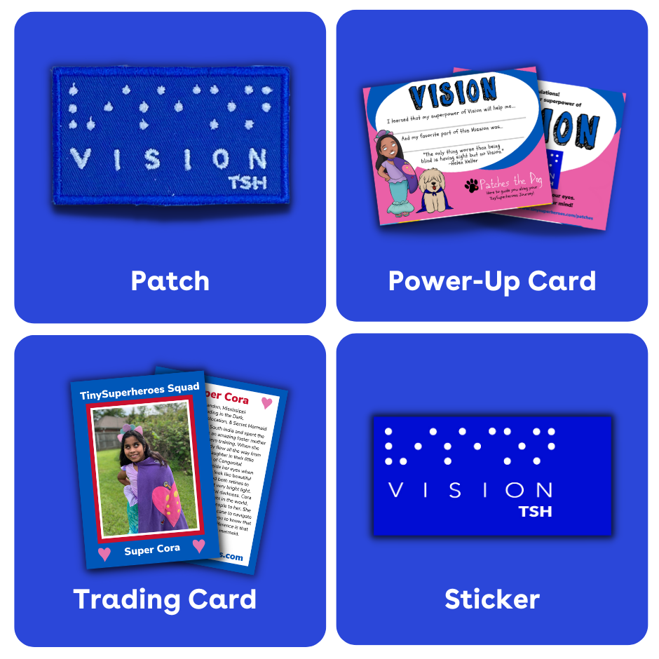 Braille Vision Patch (Vision Mission - May '20)