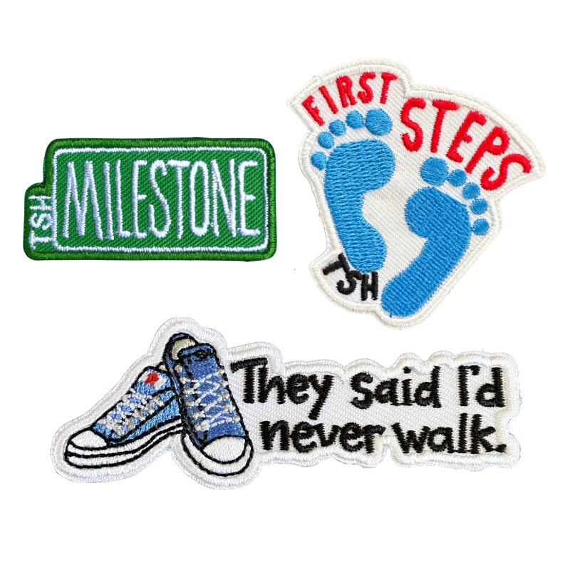 Walking Milestone Patch Bundle