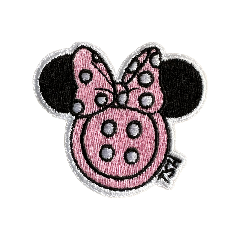 Minnie Button Patch