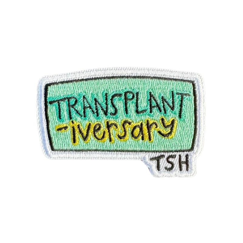 Transplant-iversary Patch