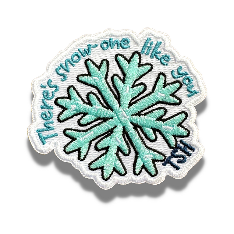 Snowflake Patch - TinySuperheroes