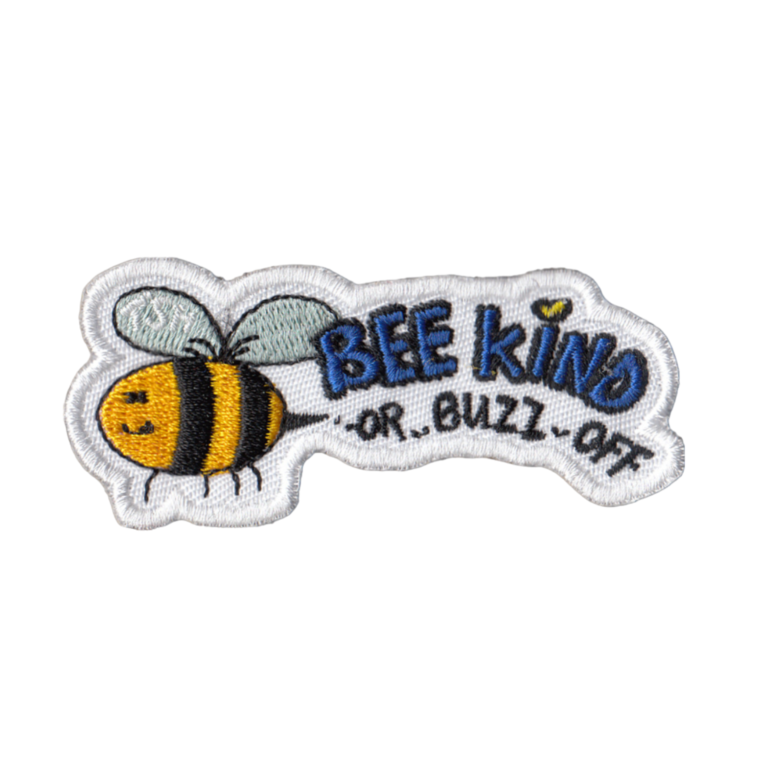 Bee Kind or Buzz Off Patch - TinySuperheroes