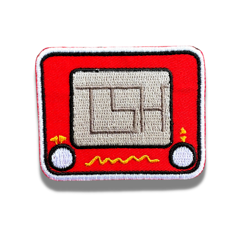 Etch-A-Sketch Patch - TinySuperheroes