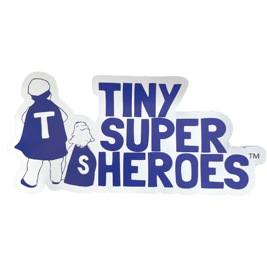 TinySuperheroes Logo Car Magnet - TinySuperheroes