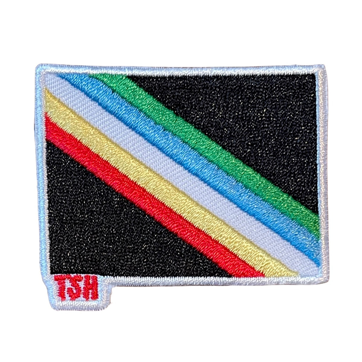 Disability Pride Flag Patch TinySuperheroes Disability pride flag patch tinysuperheroes