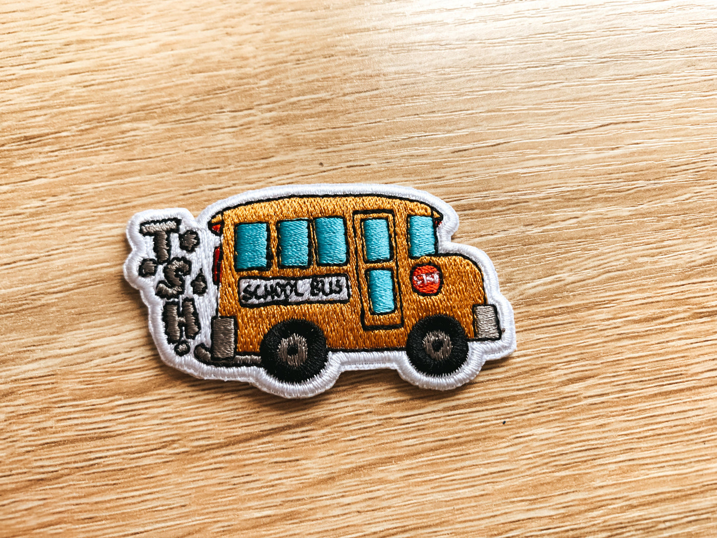 School Bus Patch - TinySuperheroes