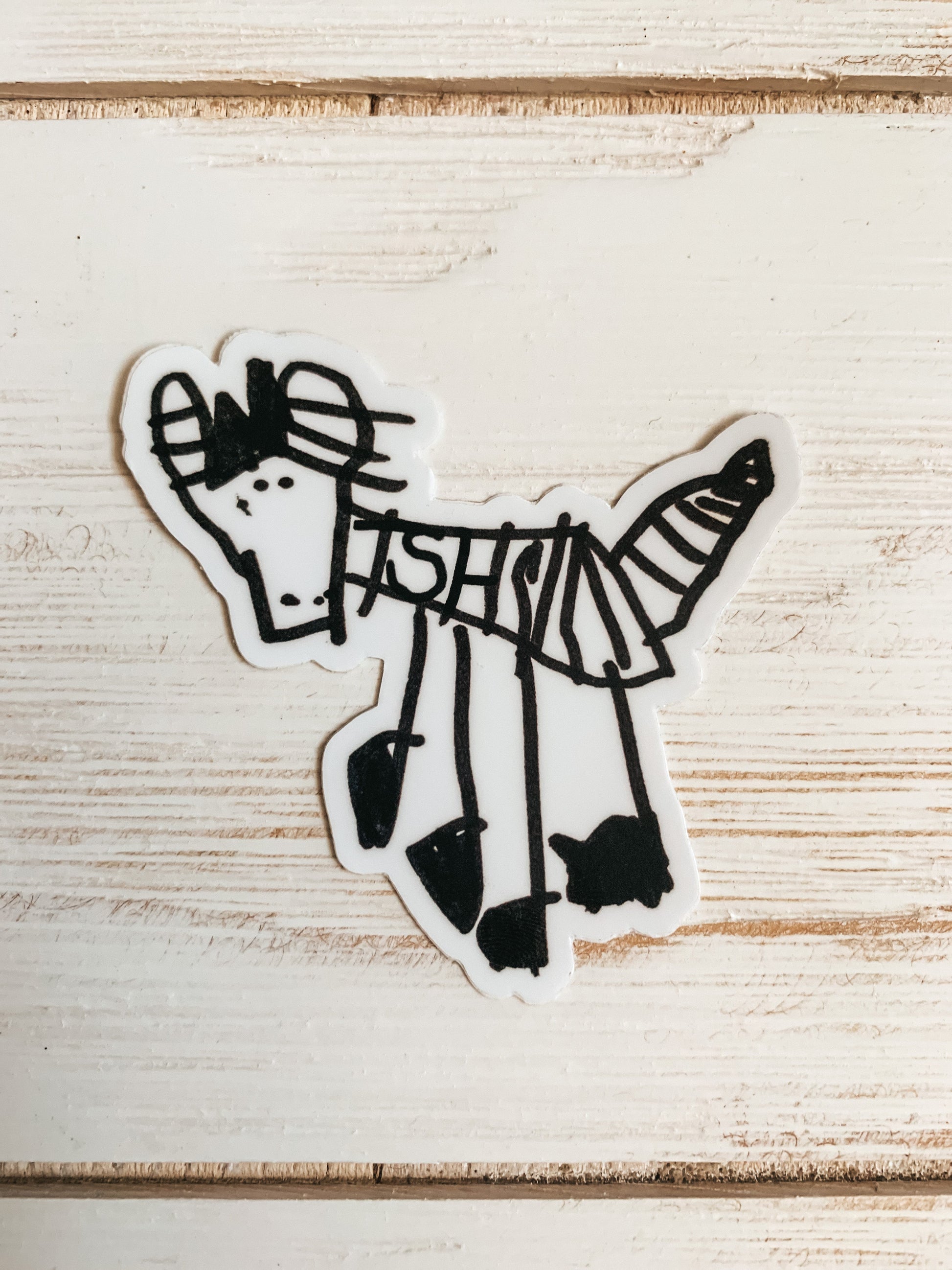 Zebra (Rare Disease) Sticker - TinySuperheroes