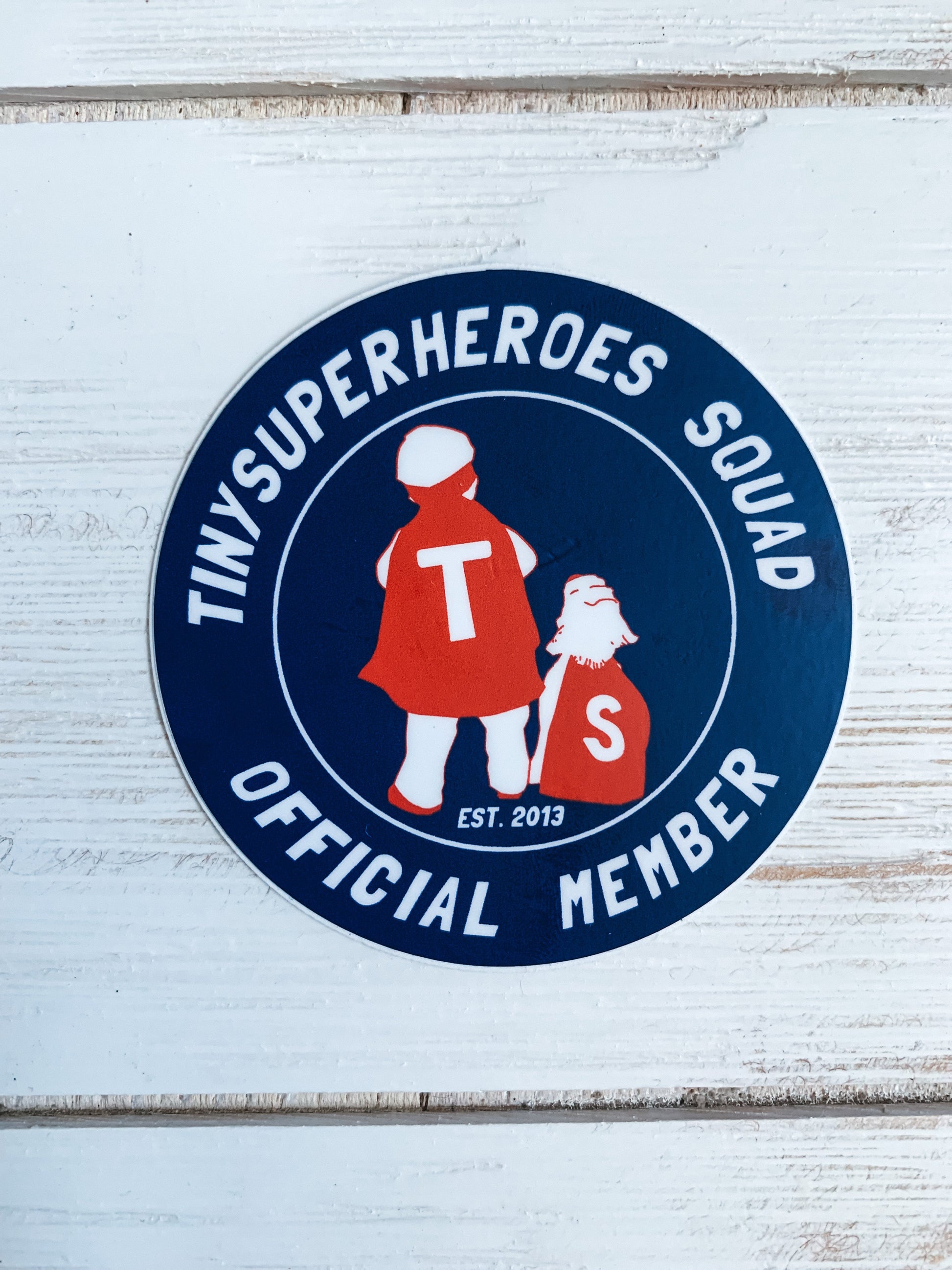 Official Member Sticker - TinySuperheroes