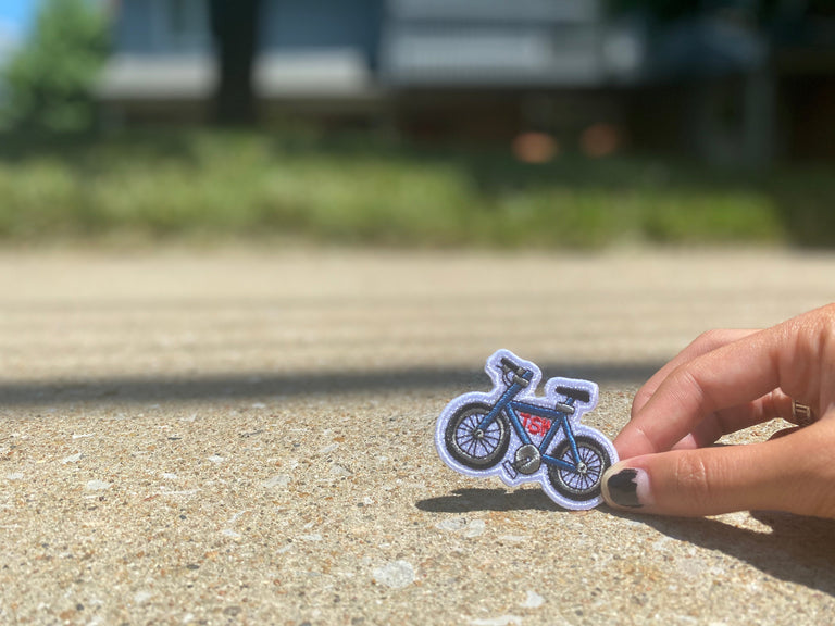 Bicycle Patch - TinySuperheroes