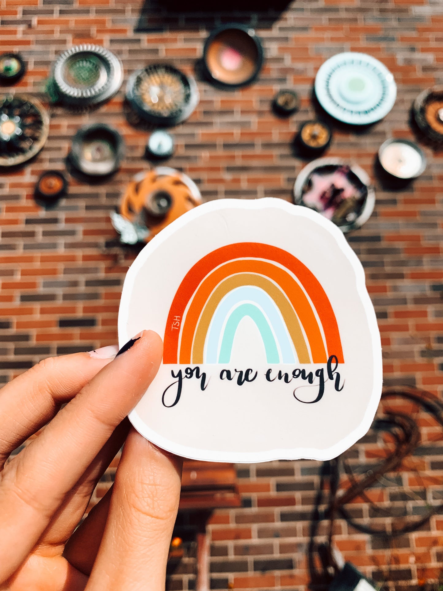 You Are Enough Sticker - TinySuperheroes