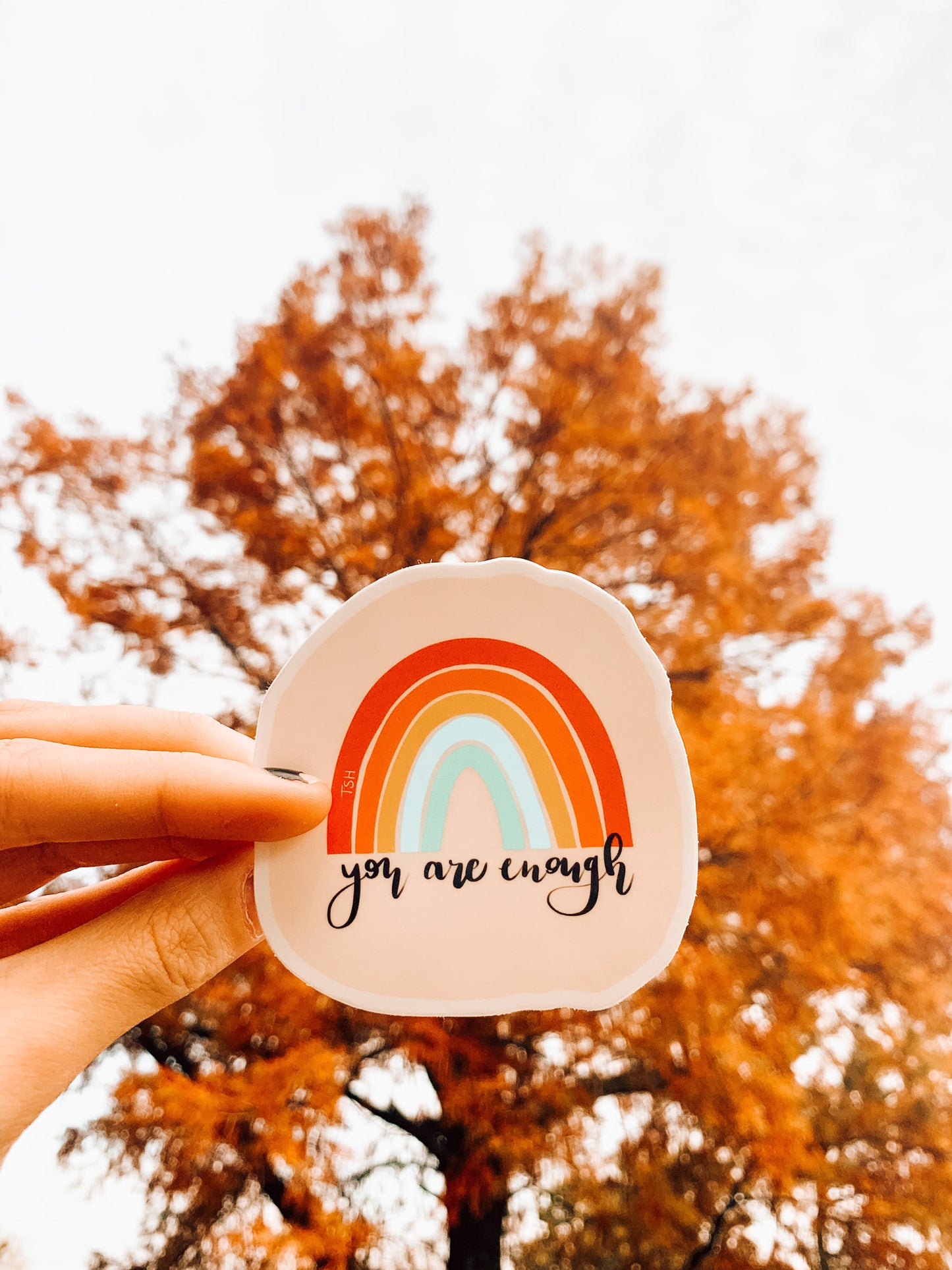 You Are Enough Sticker - TinySuperheroes