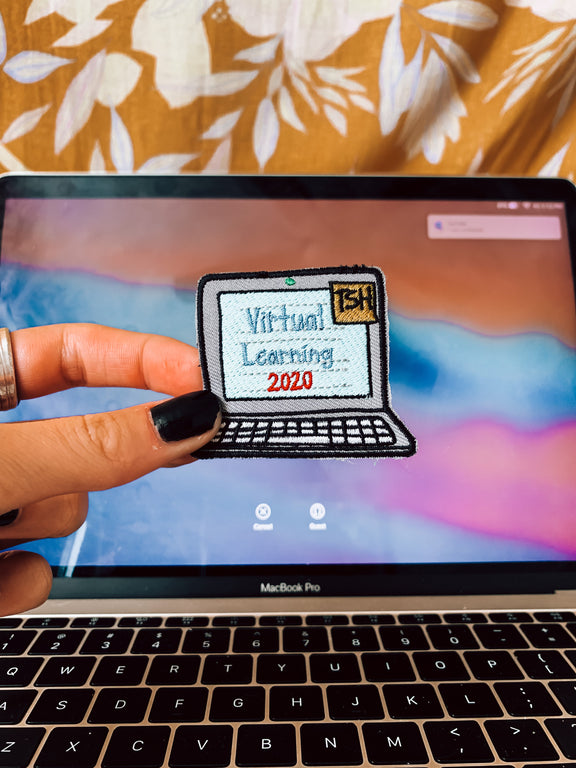Virtual Learning Patch - TinySuperheroes