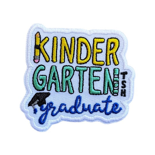 Kindergarten Graduate Patch - TinySuperheroes