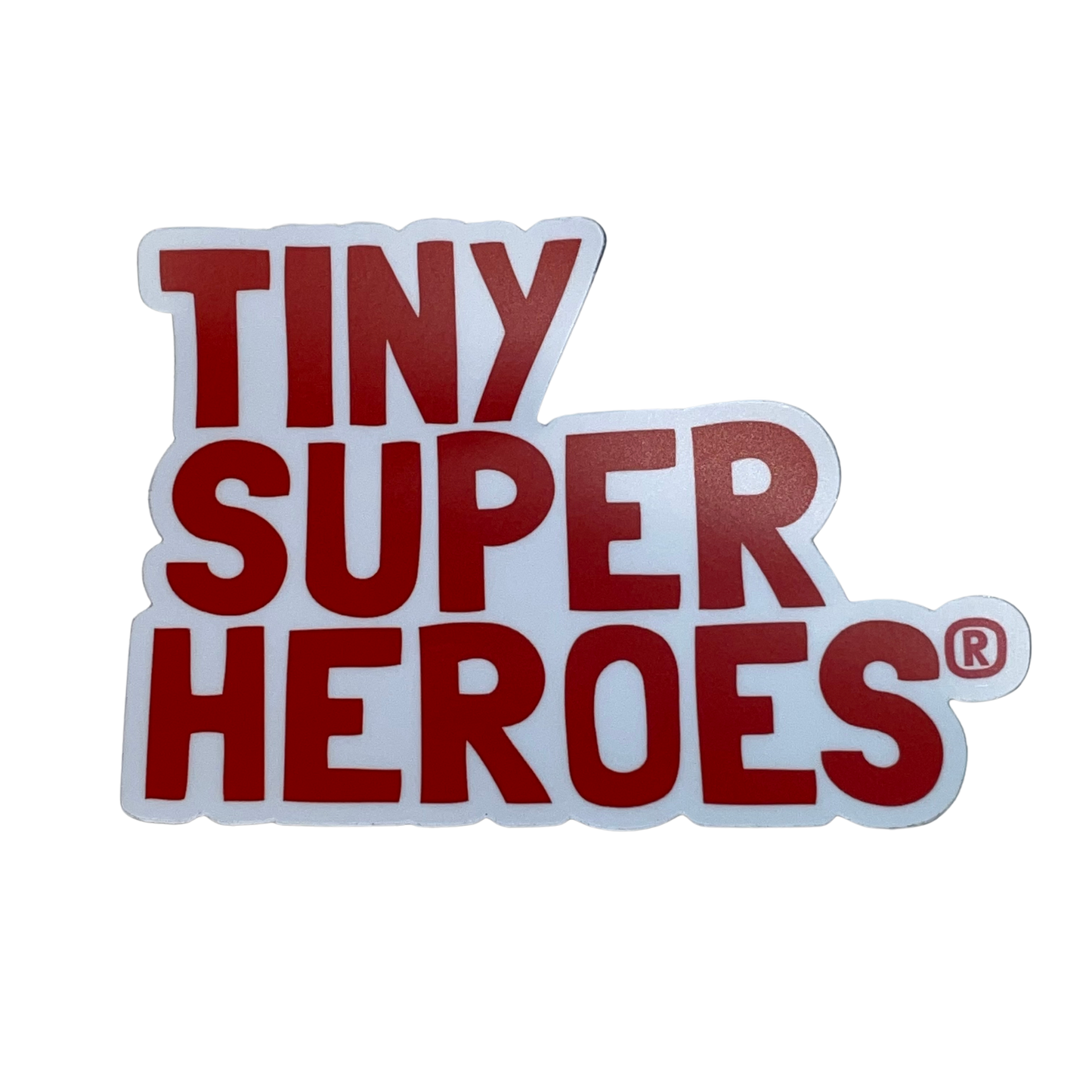Large TinySuperheroes Logo Sticker - TinySuperheroes