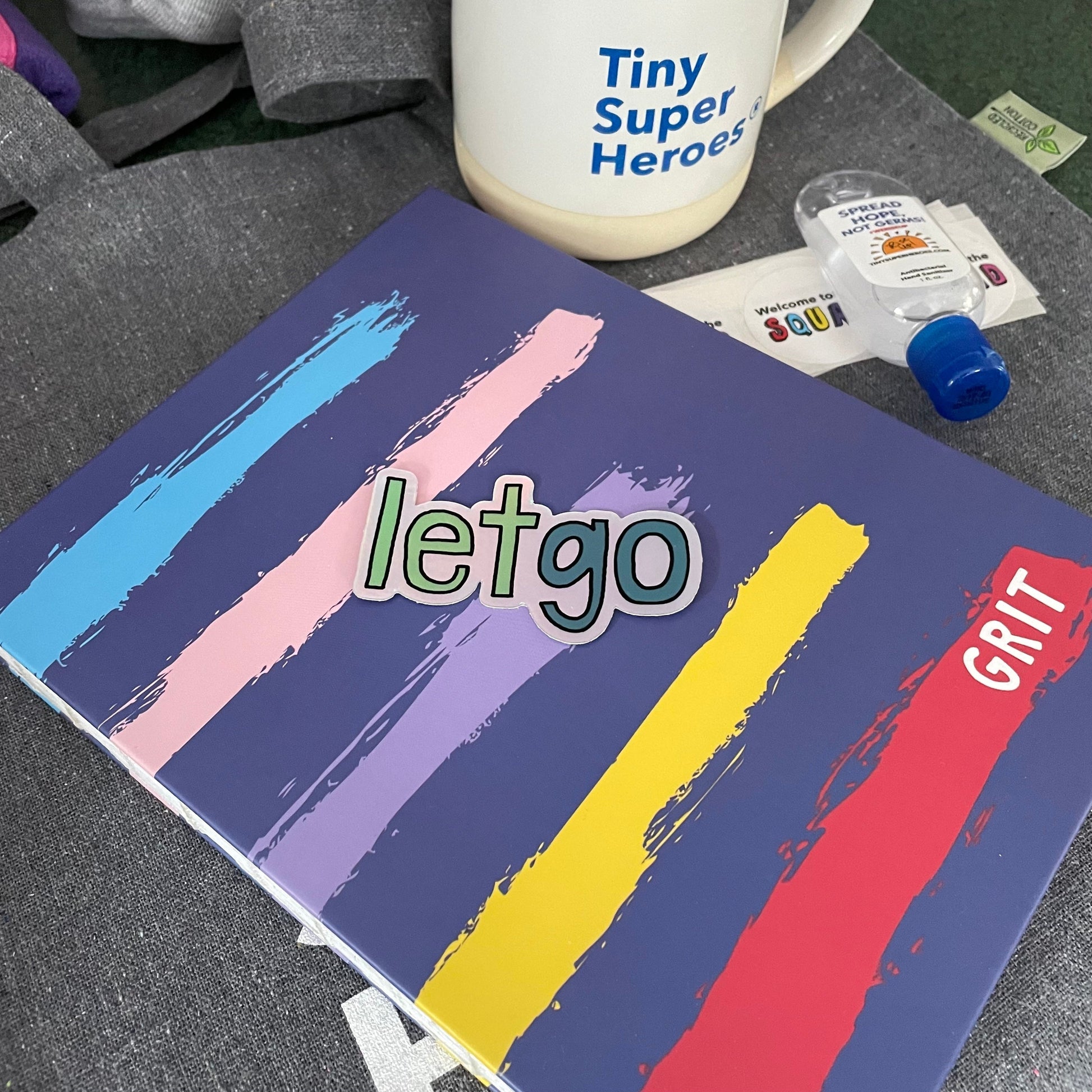 Let Go Holographic Sticker - TinySuperheroes