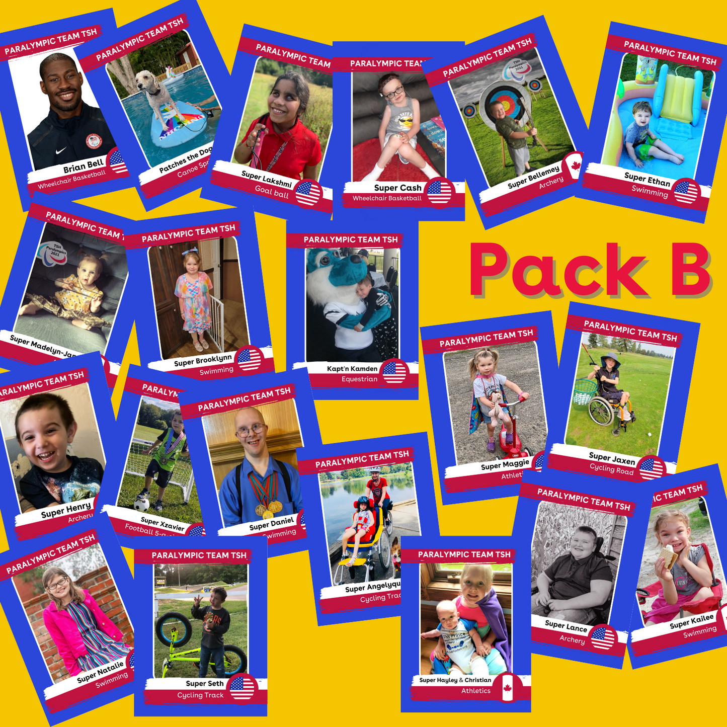 Paralympic Squad Card Packs
