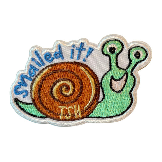 Snailed It! Patch - TinySuperheroes