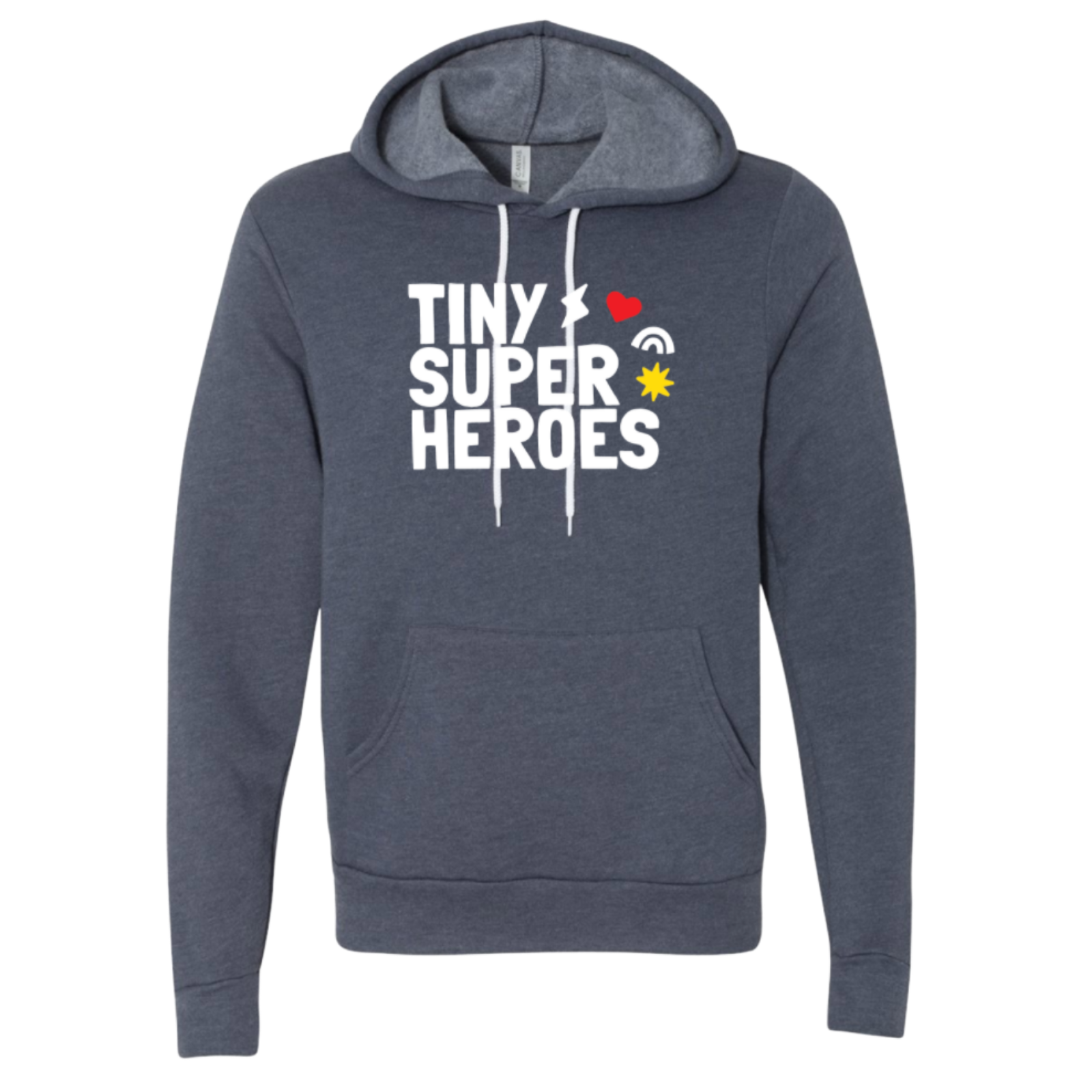 TSH Sweatshirt - Heather Navy - TinySuperheroes